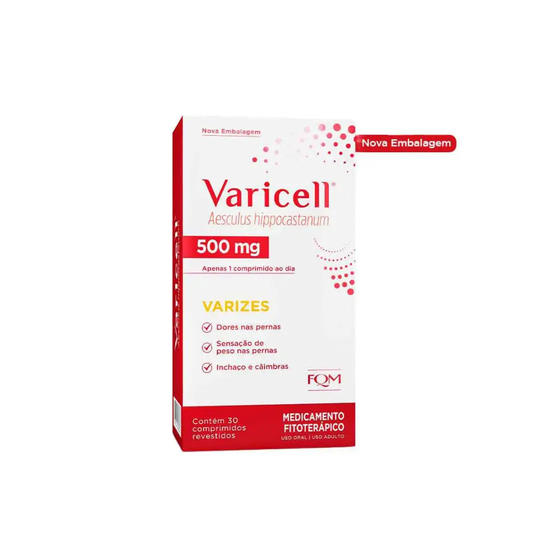 Varicell Phyto 500Mg Com 30 Cápsulas