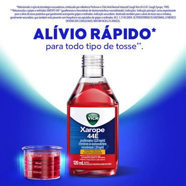Vick Xarope Expectorante 44E (120ml)