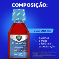 Xarope Vick Pediátrico Expectorante (120ml)
