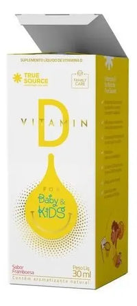 Vitamina D Baby & Kids 30ml Em Gotas Infantil True Source