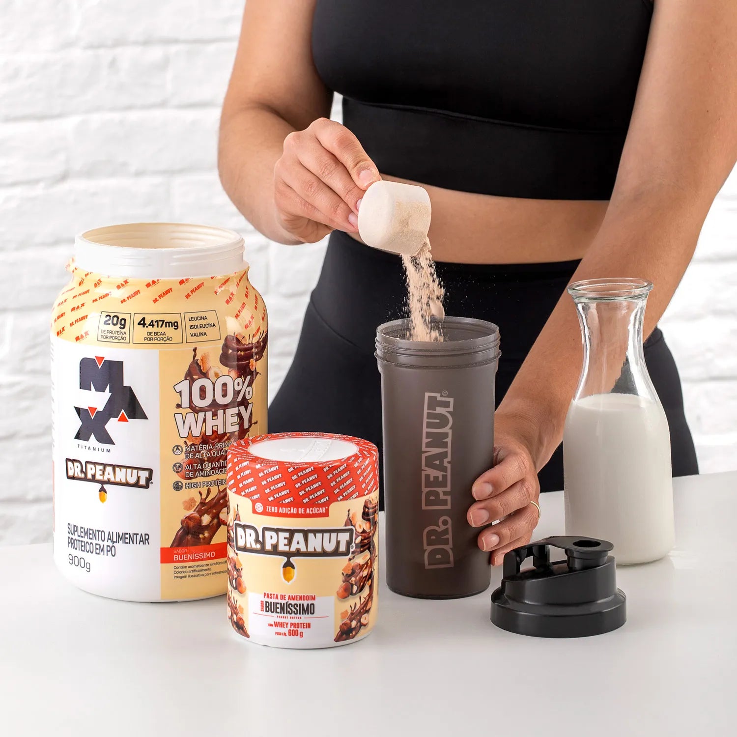 Dr. Peanut – 100% Whey Max Titanium (900g)