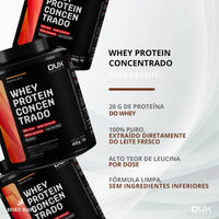 Whey Protein Dux concentrado Doce Leite Pote 450g
