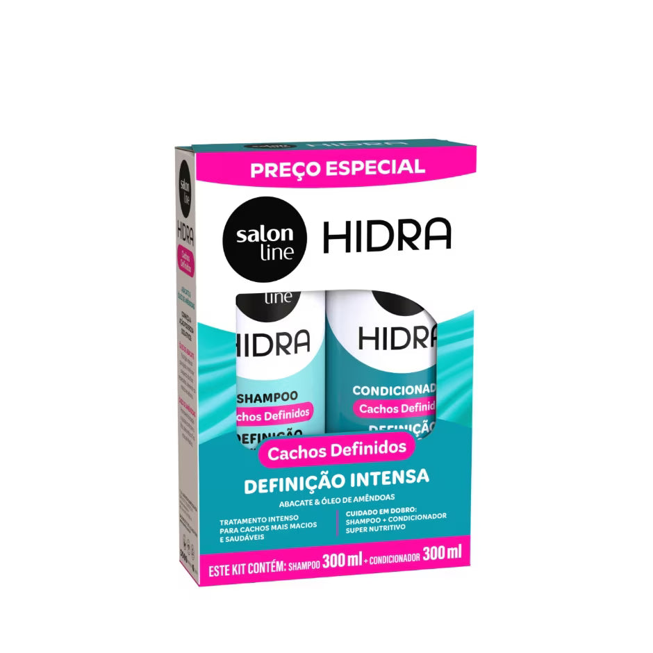 Salon Line Kit Cachos Ultra Definidos: Hidra Abacate - Shampoo + Condicionador (300ml) Oferta!