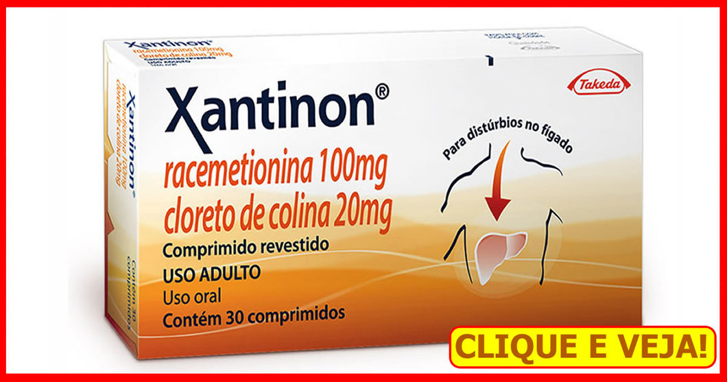 Xantinon racemetionina 100MG + Cloreto de colina 20MG
