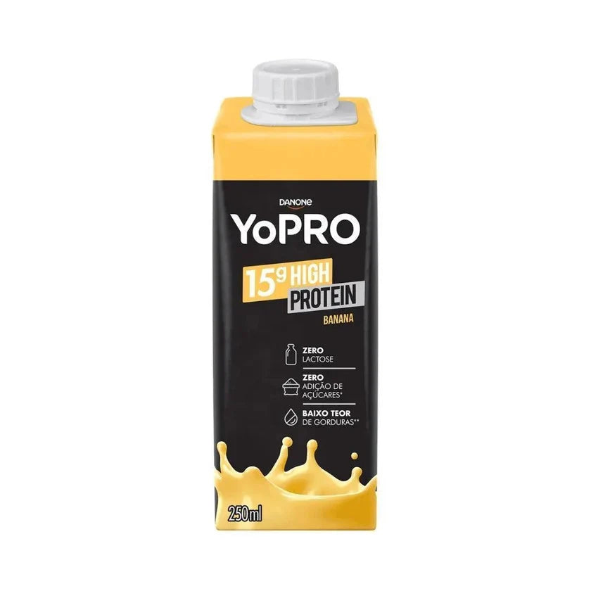 YoPro Bebida Láctea UHT - Banana (250ml)