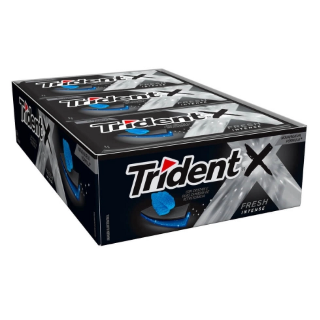 Trident Fresh Intense Chewing Gum 12 x 26.6g