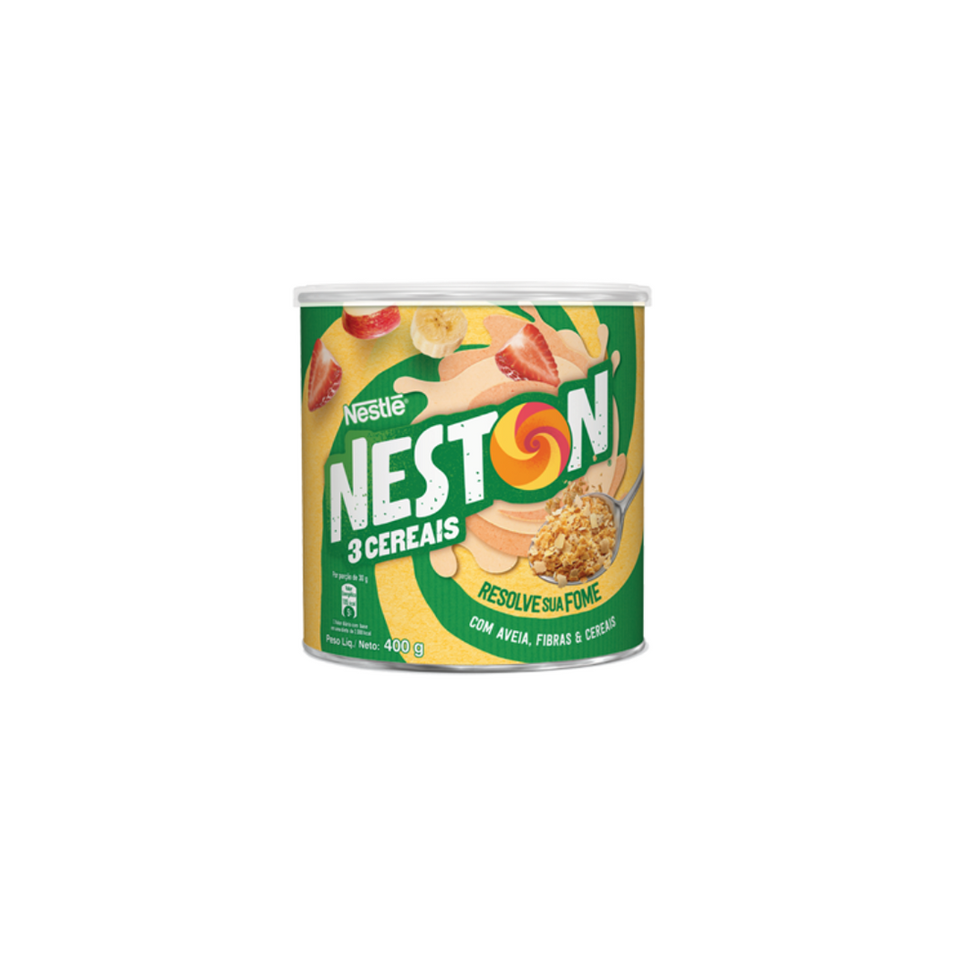 NESTON 3 Cereales Lata Nestle 400 Gr.