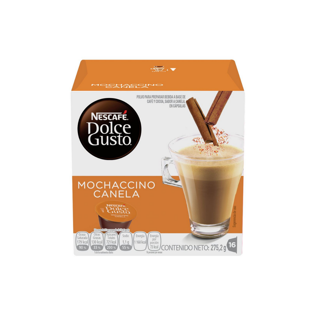 Coffee Capsules Mochaccino Cinnamon Dolce Gusto - 16 units