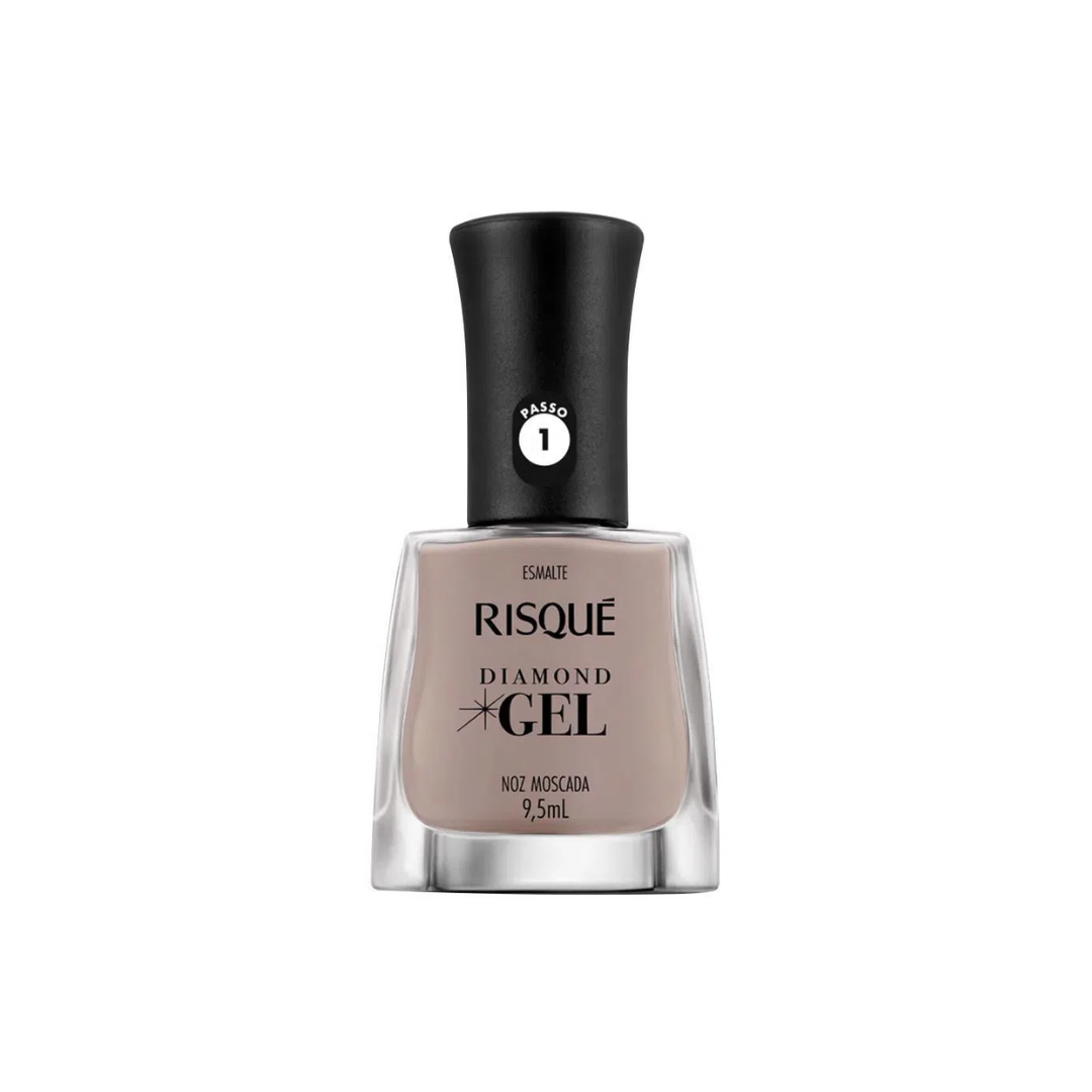 Risqué Esmalte Diamond Gel: Noz Moscada (9,5ml)