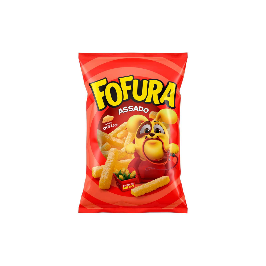 Lucky Fofura Baked Snack with Cheese Flavor 60g