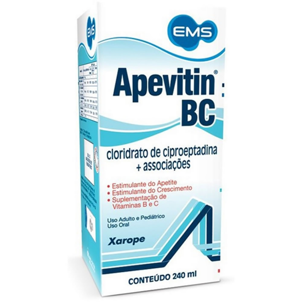 Apevitin Bc Xarope Com 240Ml 355g