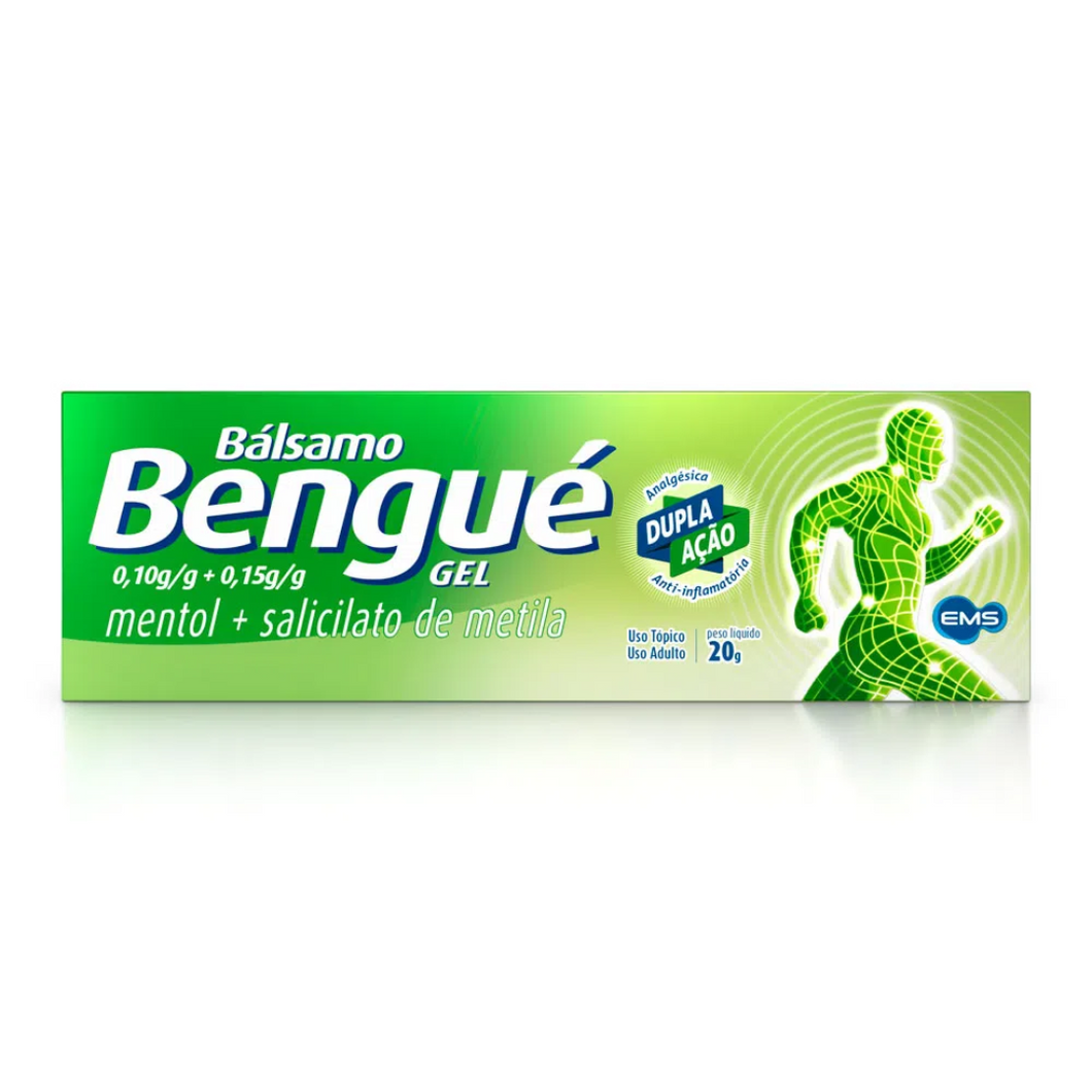 Bengué Balm 0.10G/G + 0.15G/G Gel With 20g