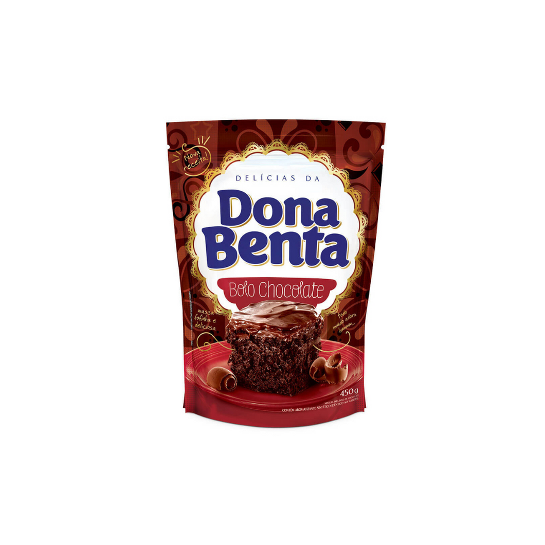 Mistura para Bolo Dona Benta Chocolate Pouch 450 Gr.