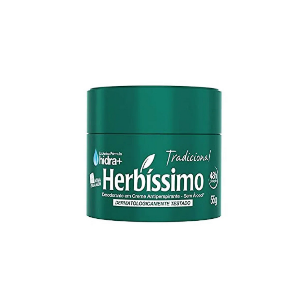 Traditional Herbal Cream Deodorant 55g