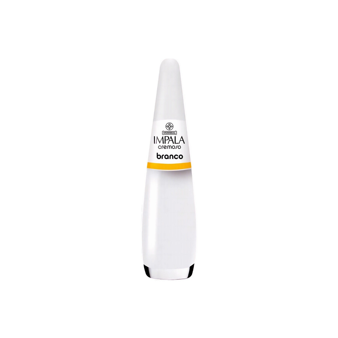 Impala Esmalte Cremoso: Branco (7,5ml)