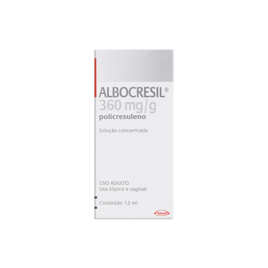 Albocresil 360mg/g (12ml) – Brasil Eu Quero
