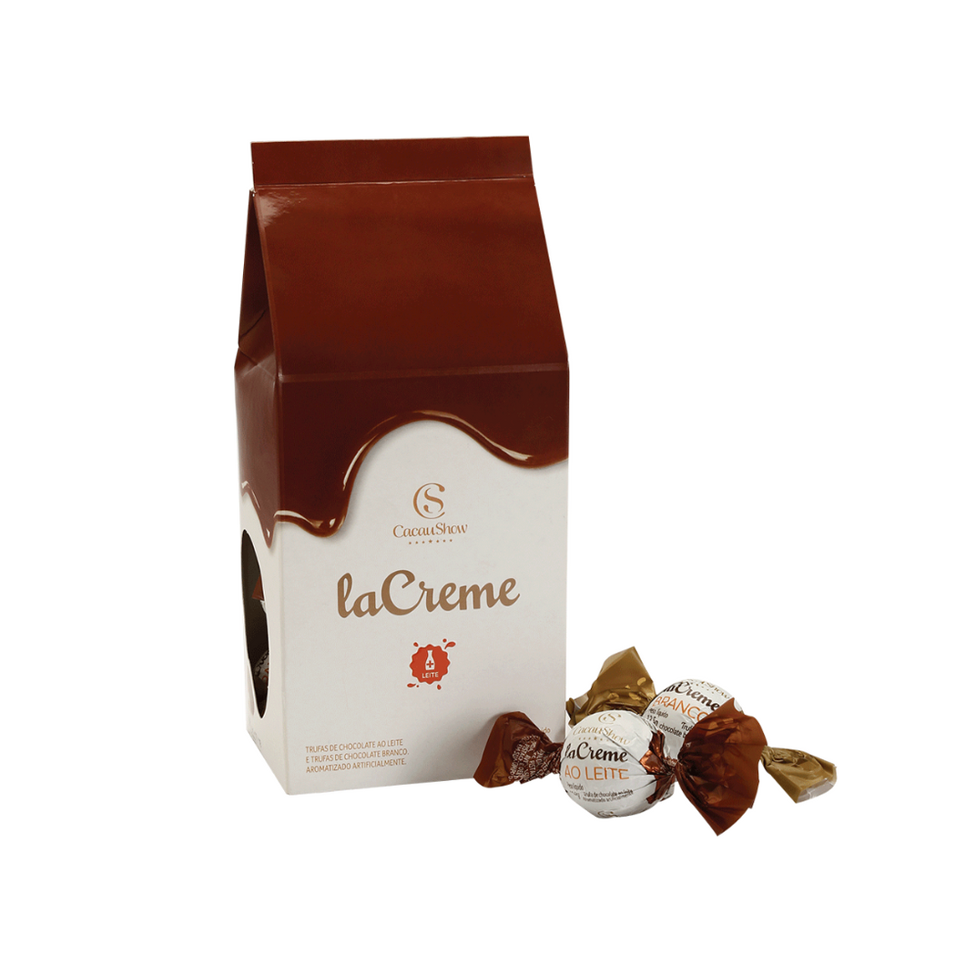 Trufas Chocolate LaCreme Cacaushow 160 Gr.