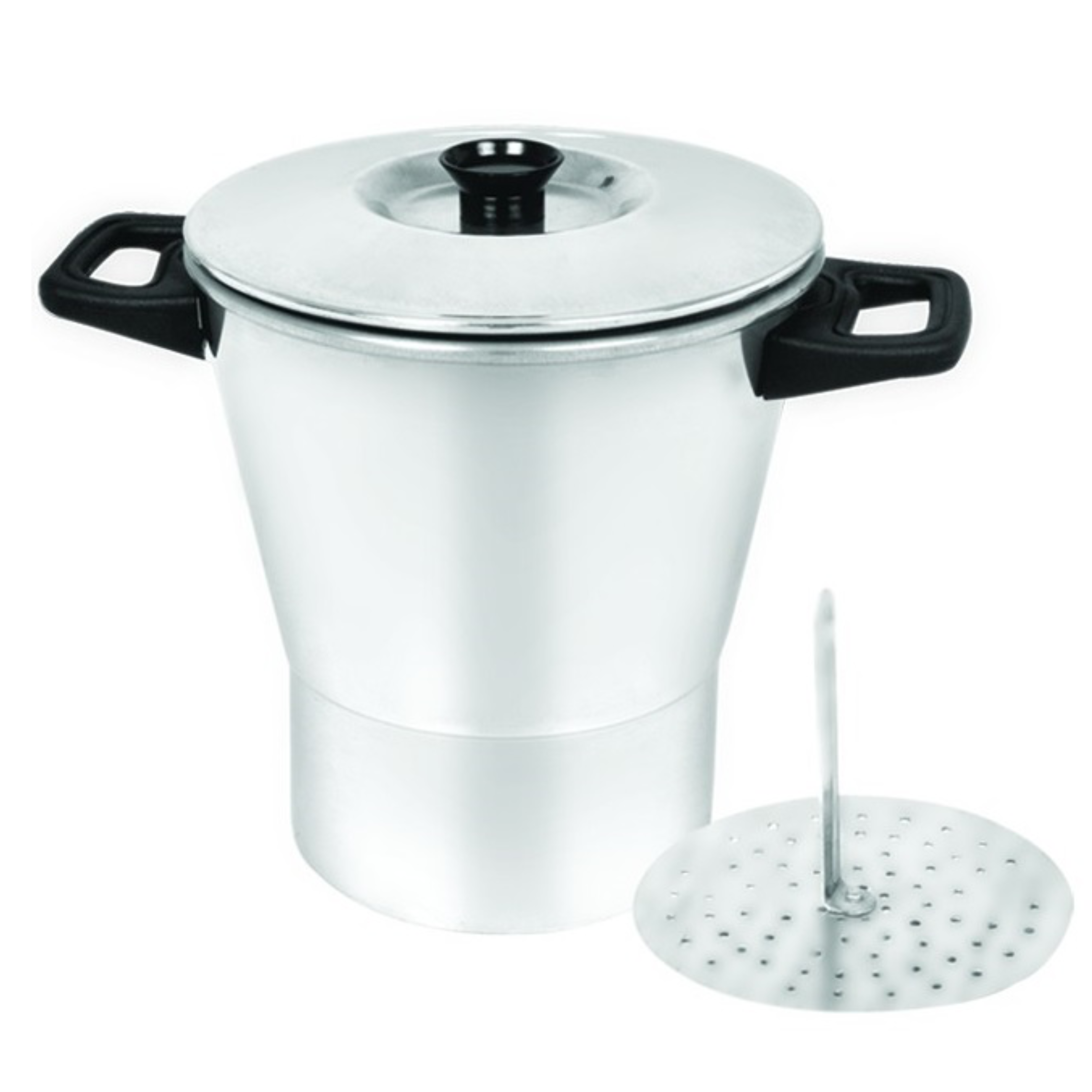 São Jorge Aluminum Couscous Pot, number 18 - 2.80 liters