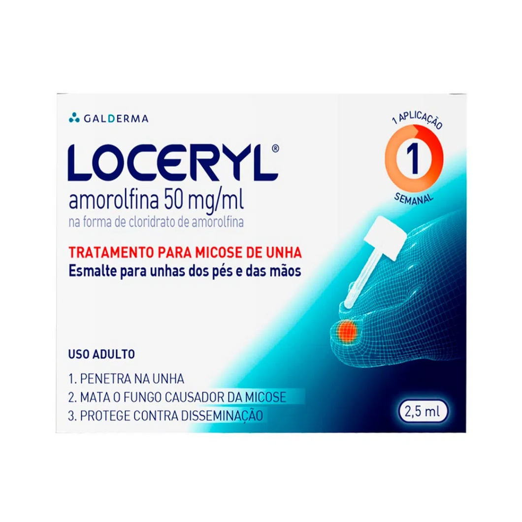 Esmalte Antimicótico Loceryl 2,5Ml