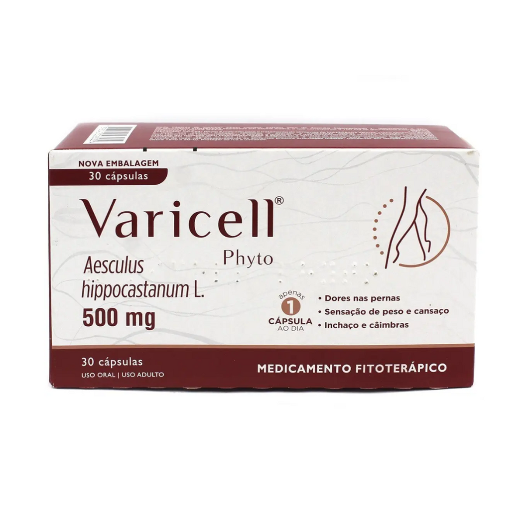 Varicell Phyto 500Mg Com 30 Cápsulas