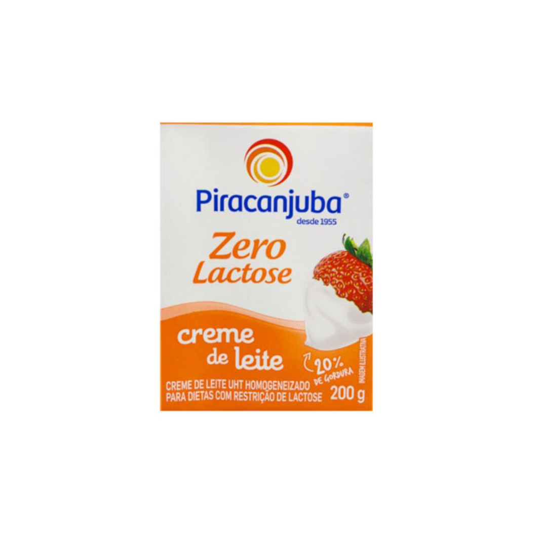 Piracanjuba Zero Lactose Milk Cream 200g