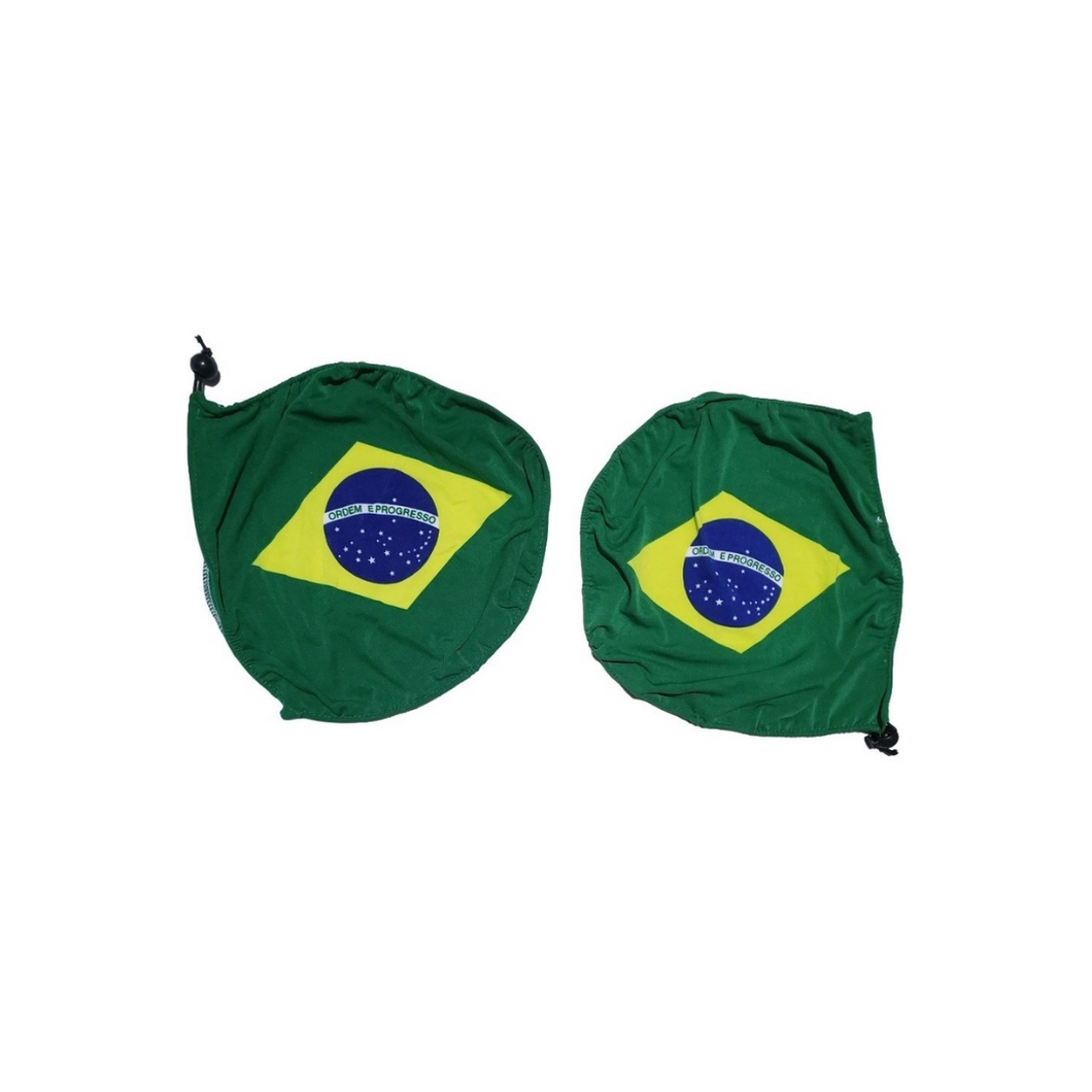 Bandeira Do Brasil Capa Decorativa Para Retrovisor De Carro
