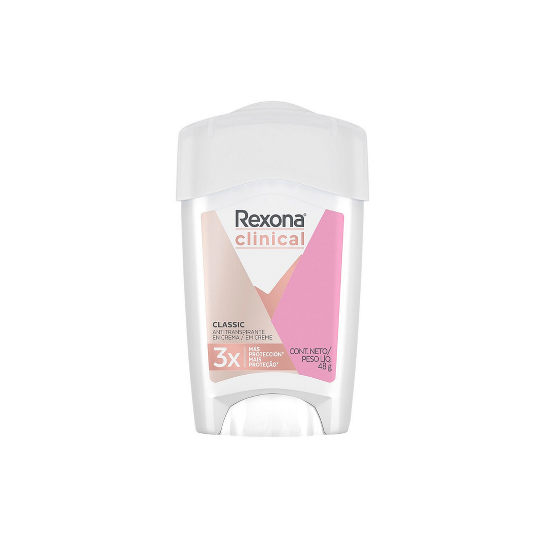 Desodorante Rexona Clinical Antitraspirante em Creme C/48g