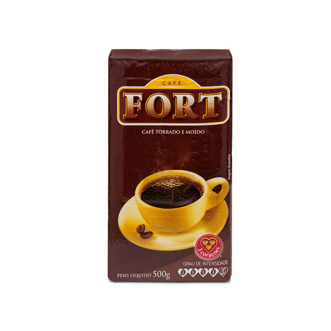 Café Fort Vácuno 3 Corações 500g