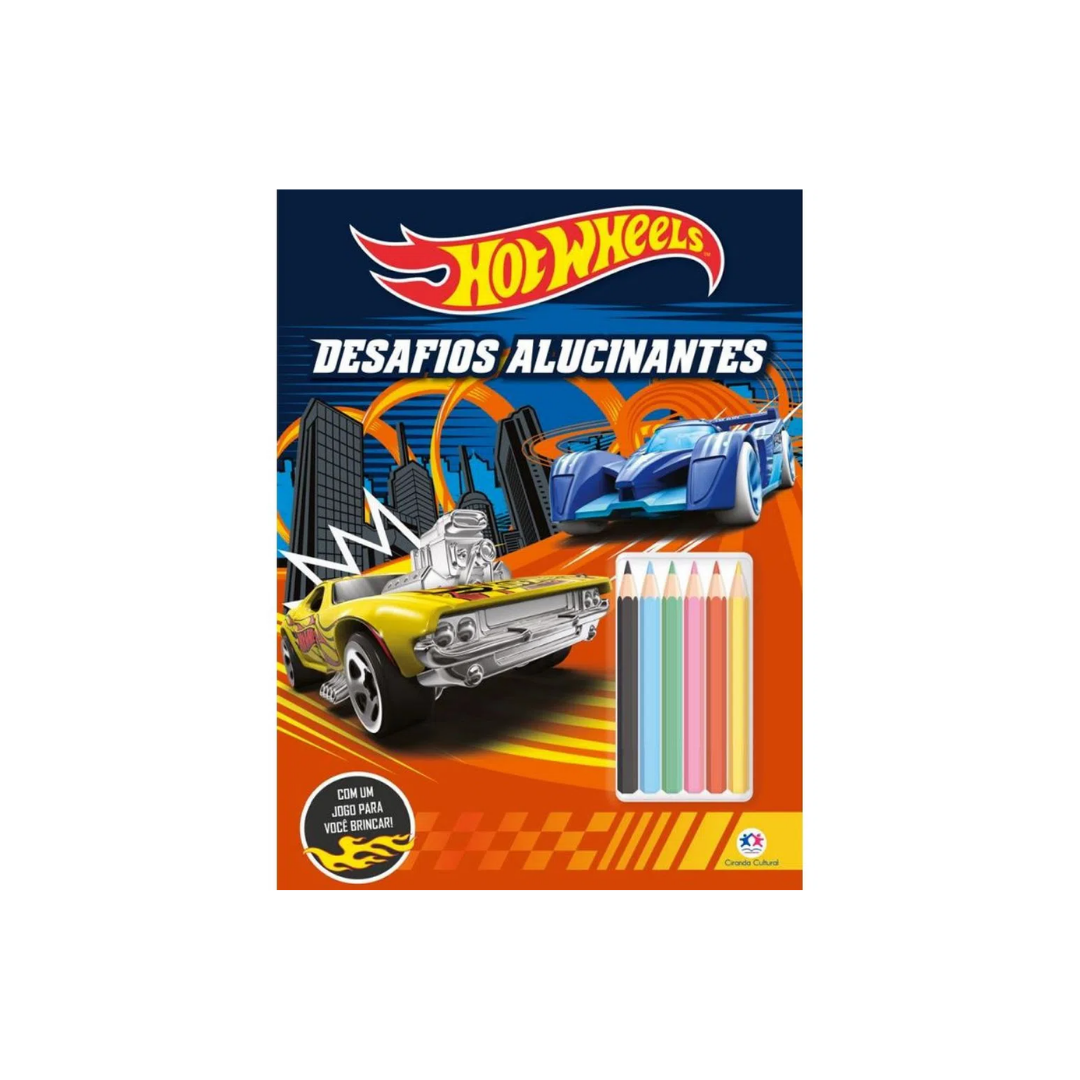 Livro Hot Wheels - Desafios Alucinantes