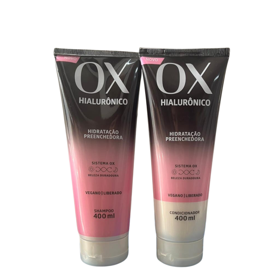 Kit Shampoo + Hyaluronic Ox Conditioner With 400Ml Each – Brasil